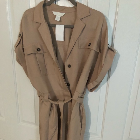 H&M Pants - NWT H and M khaki size 14 jumpsuit